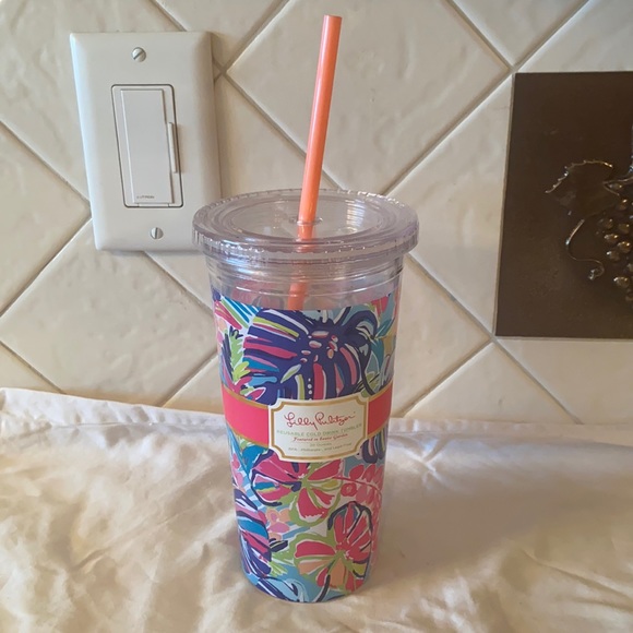 Lilly Pulitzer | Dining | Nwt Lilly Pulitzer Cold Drink Tumbler | Poshmark